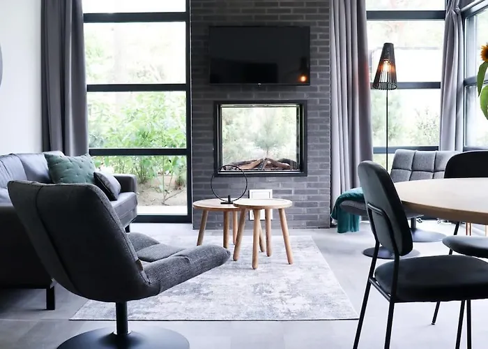 Vakantiehuis Delightful Luxury 2-bedroom In Nature